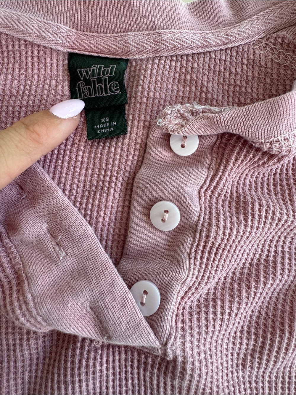 Wild Fable Cropped Long-Sleeve - Picture 4 of 10